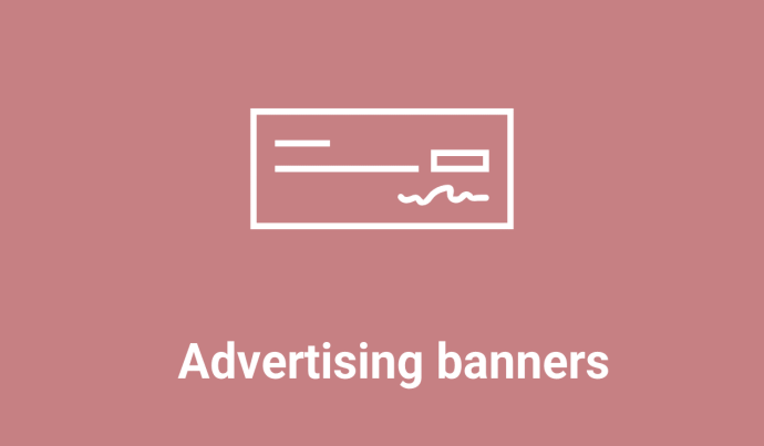 Adverstising banners